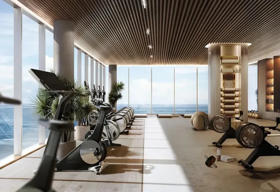 Fitness studio at Waldorf Astoria Dubai Islands